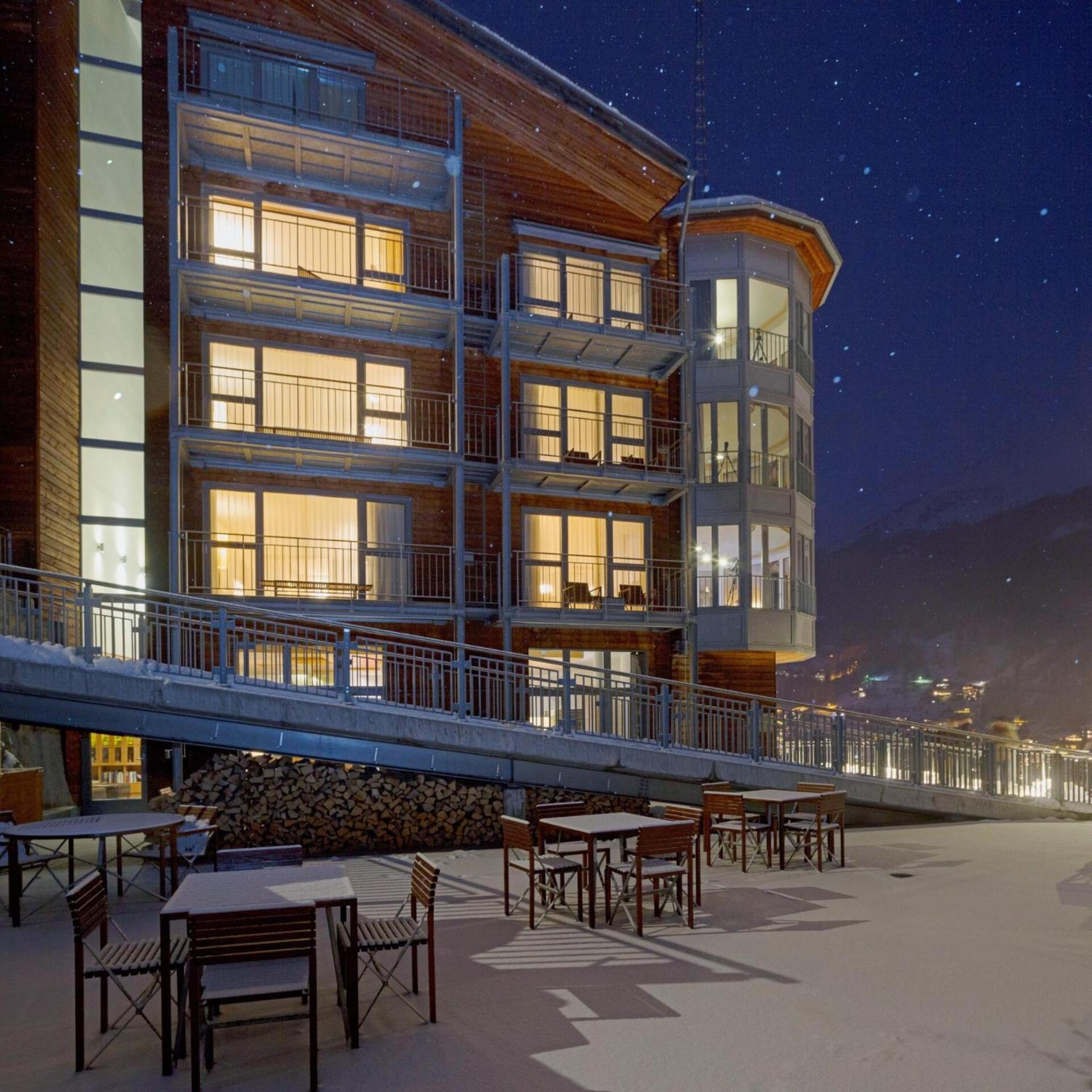 The Omnia Hotel Zermatt Bagian luar foto