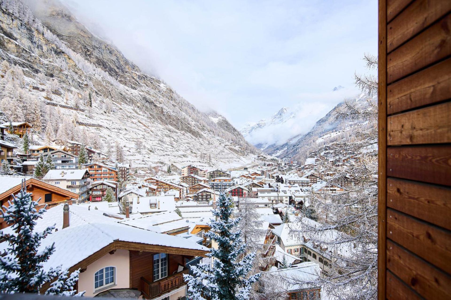 The Omnia Hotel Zermatt Bagian luar foto