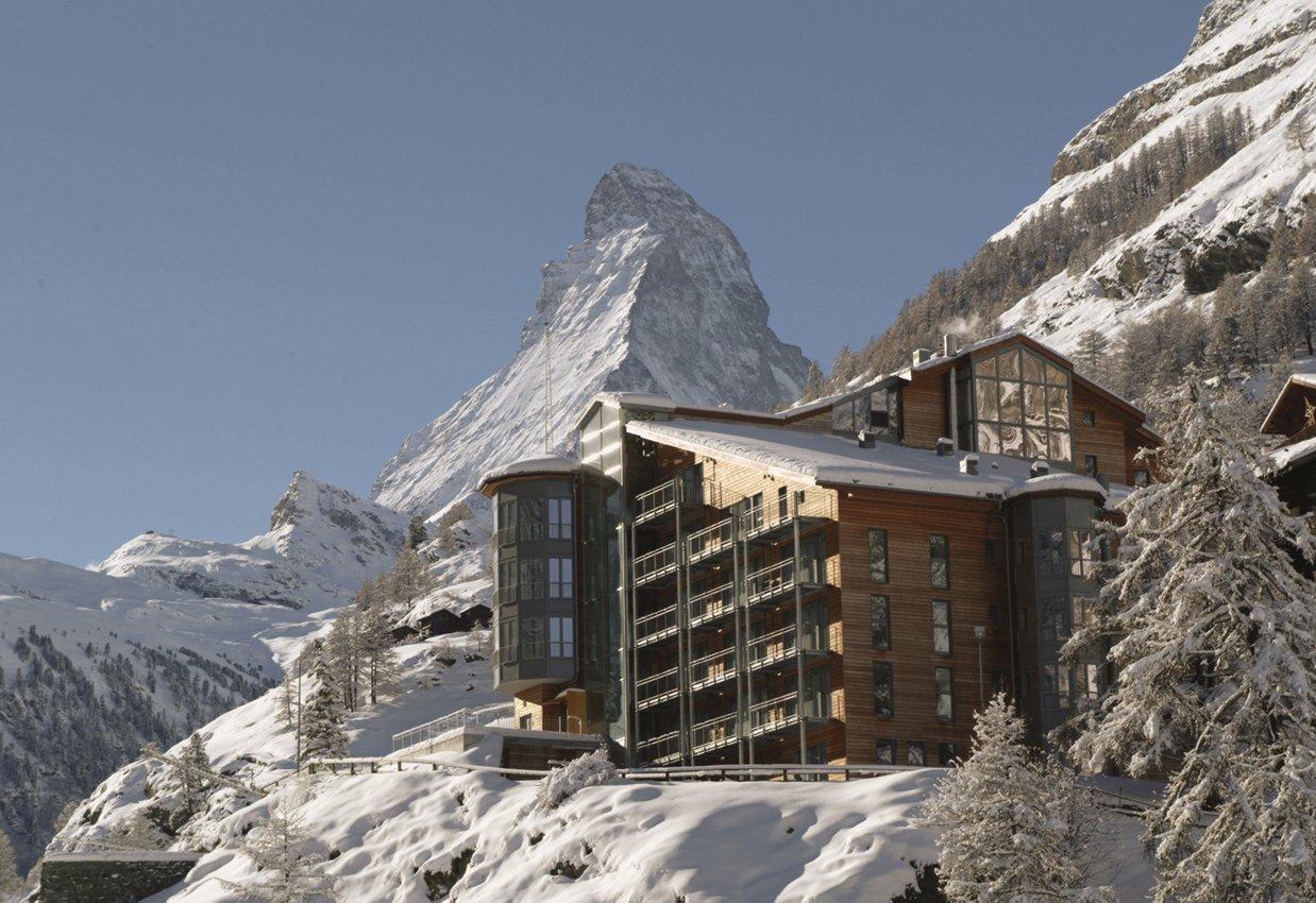 The Omnia Hotel Zermatt Bagian luar foto